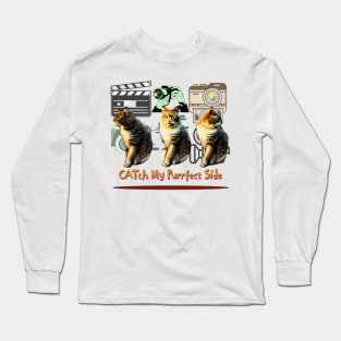 Cat Kitten Photo Shoot Long Sleeve T-Shirt